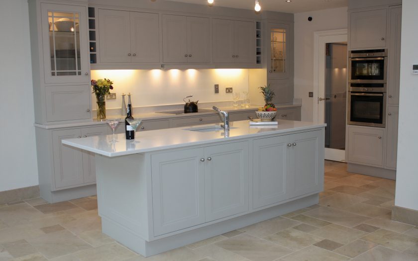 casey kitchen with island unit