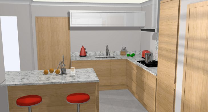 eclectica home solutions kitchen CAD design