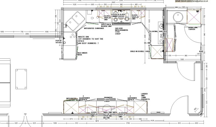 Cad Design “Brookvale Kitchens”