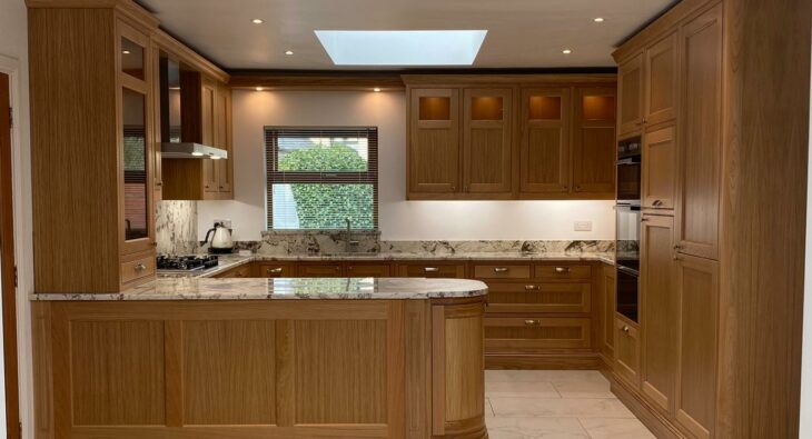 Oak Kitchen full view